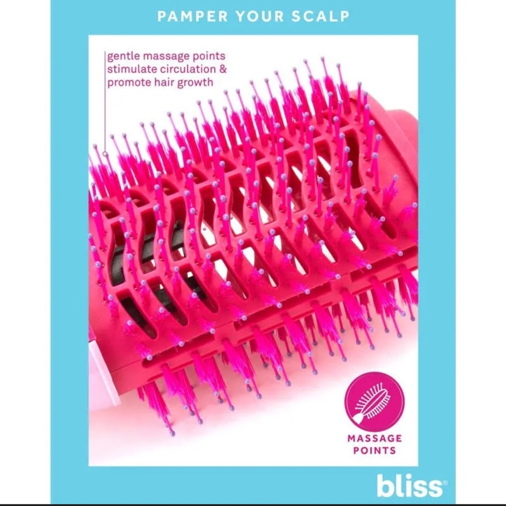 Bliss Pink 4-in-1 Hair Dryer Brush - Picture 3 of 4